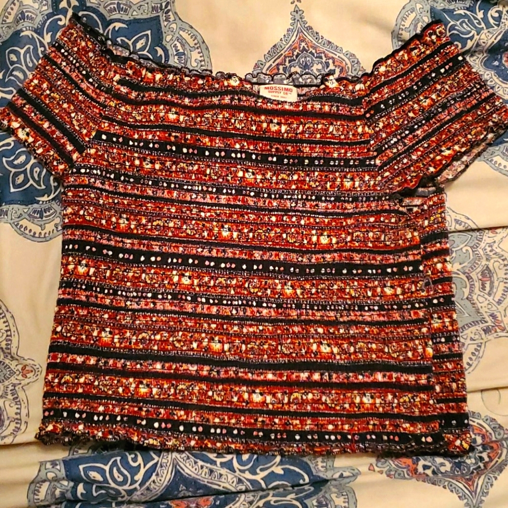 Fitted crop top